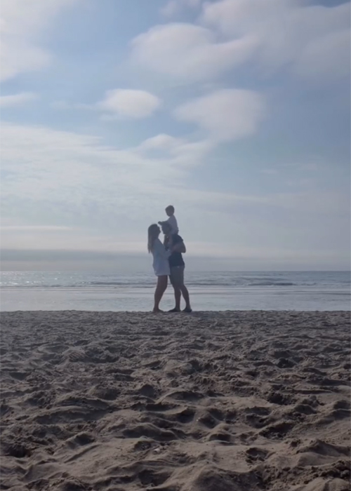 Louise Cooney reveals she is expecting second baby. Pic: Louise Cooney/Instagram