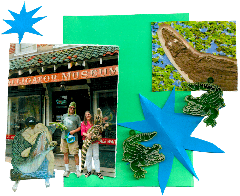 A day in the life of US alligator museum owners: 'If it's green, it sells'