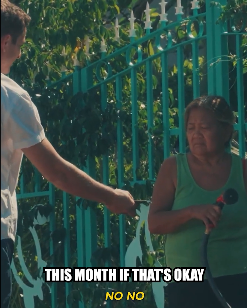 She was so skeptical - then the money showed up