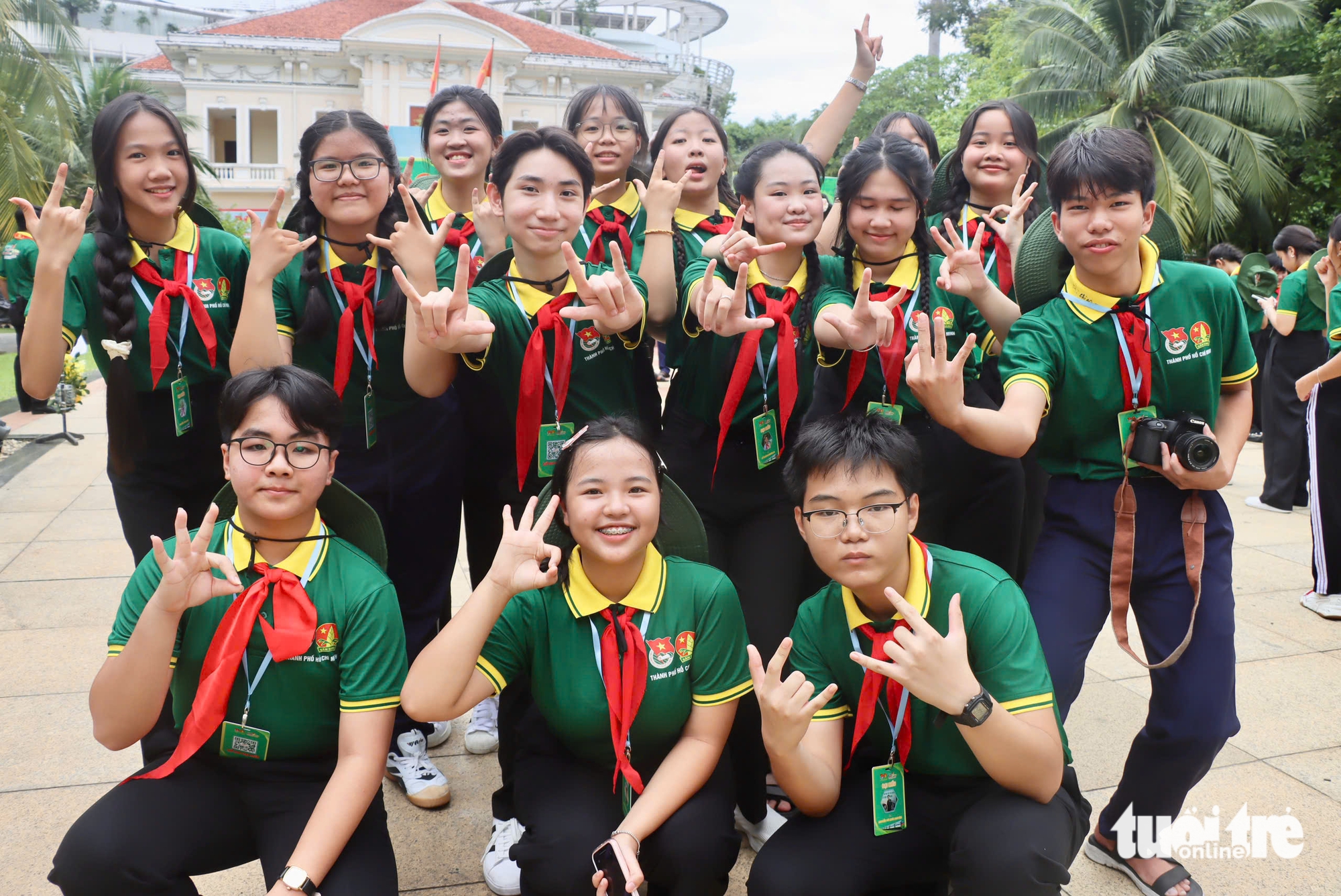 Thiếu nhi TP.HCM bắt đầu hành trình 'Em yêu Tổ quốc Việt Nam'