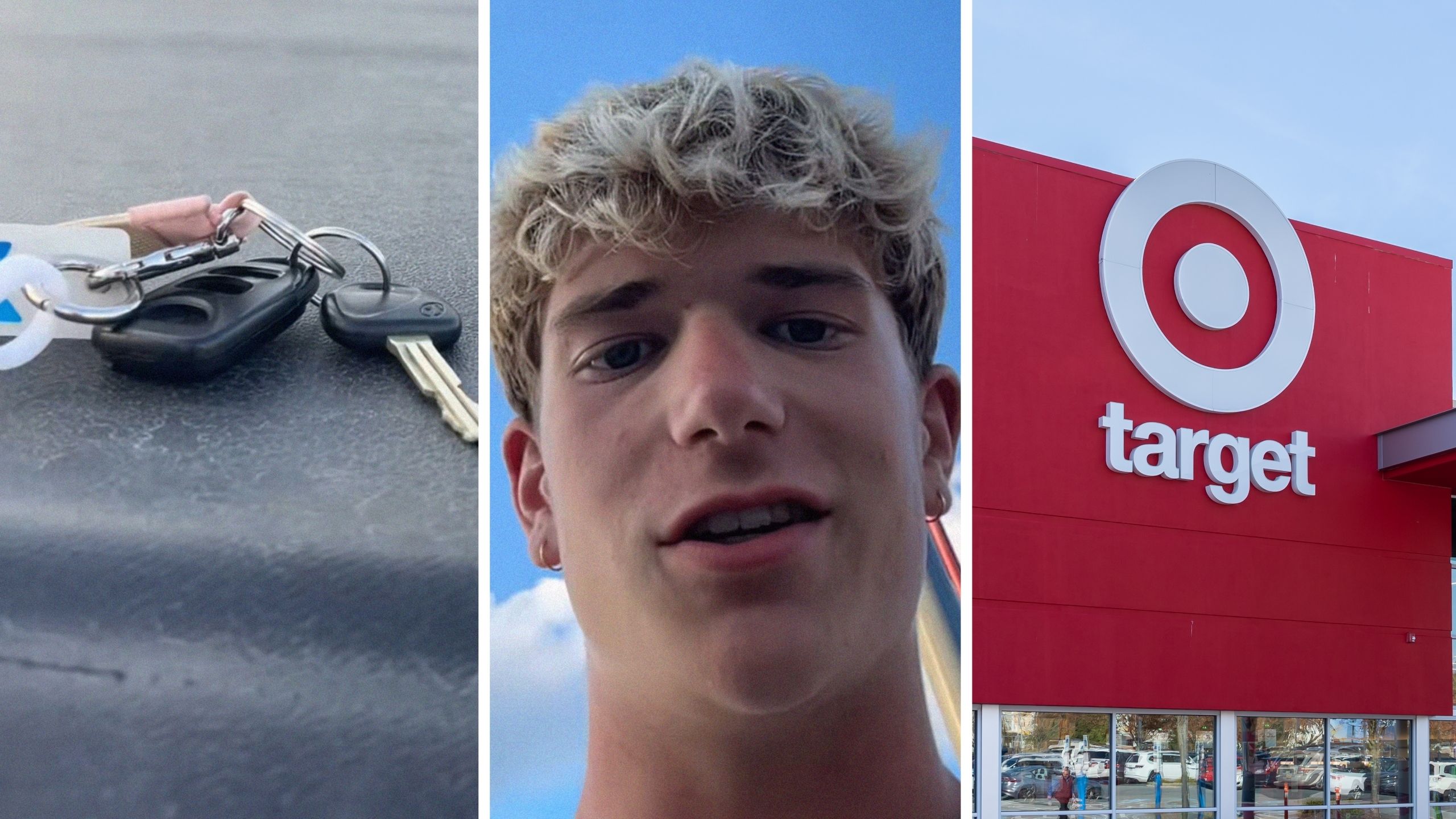 Brother sees his sister's car with the keys in the ignition at Target. So he pulls a prank on her. Now people are saying he put her life at risk