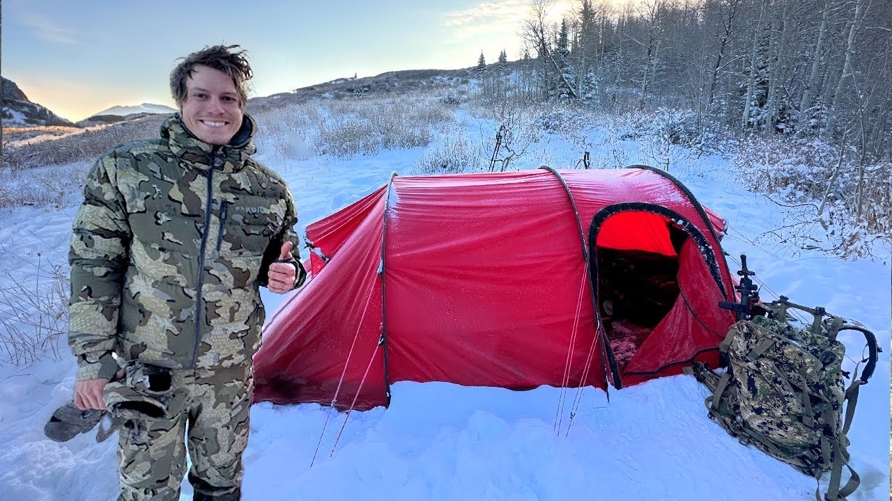 8 Days Winter Camping In The Rocky Mountains