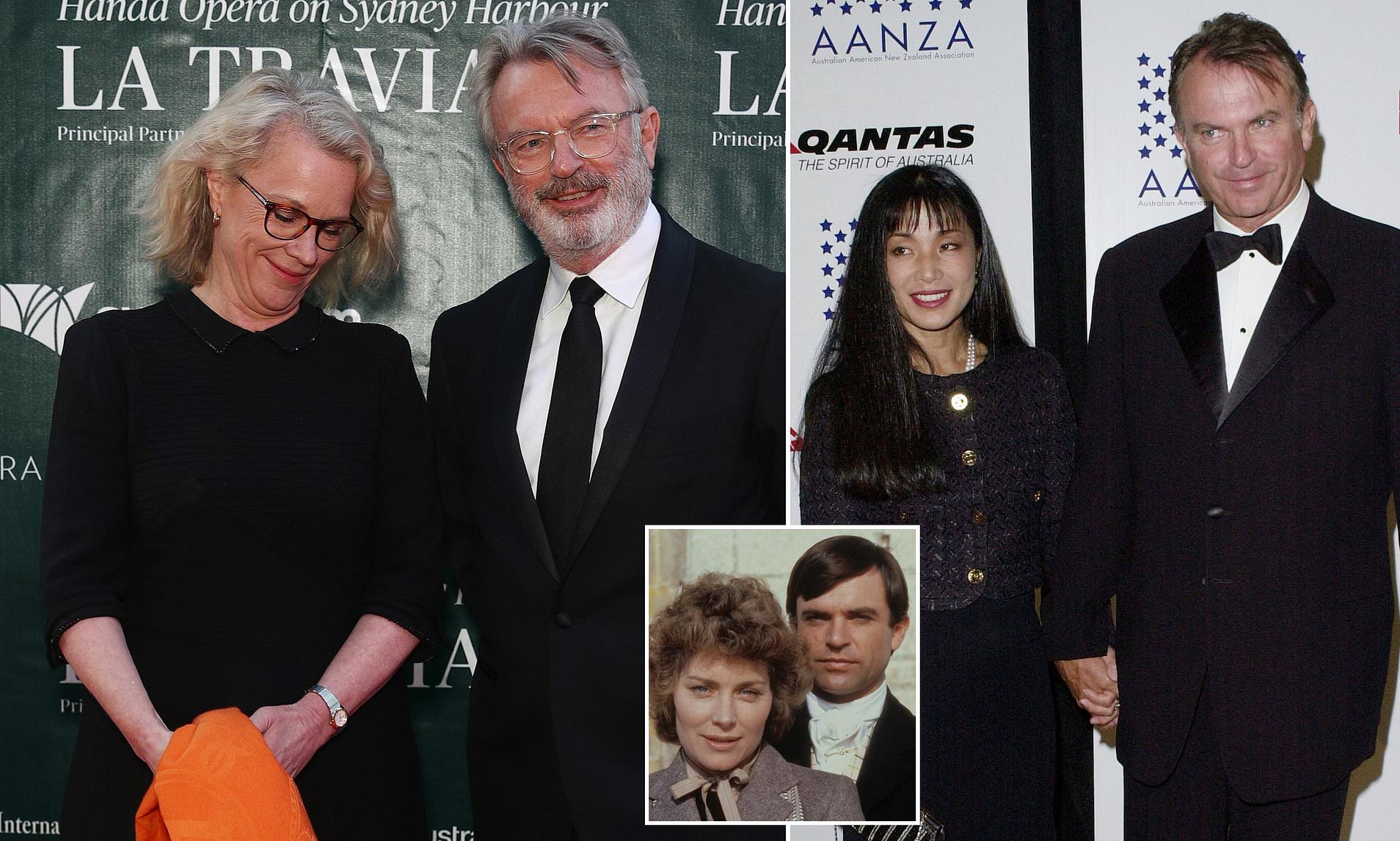 Sam Neill's dating history, beautiful act with his second wife, and romance before death