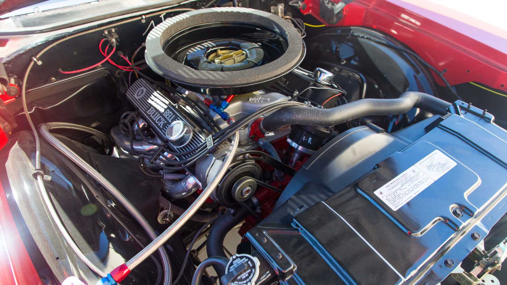 1970 Buick GS Stage II 455 V8 Engine Bay