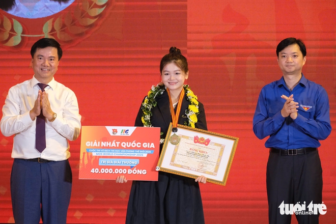 4/6 đại diện Việt Nam tranh tài Vô địch tin học văn phòng thế giới là học sinh THPT
