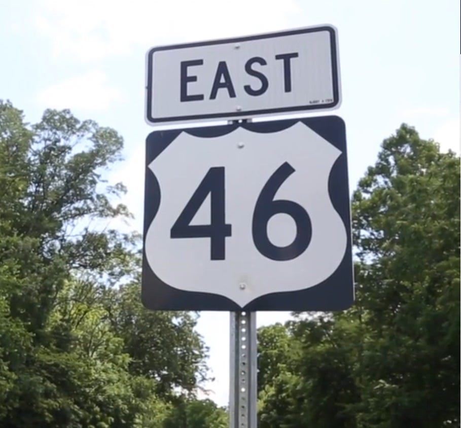Bus fire closes lanes on Route 46 west in Little Falls