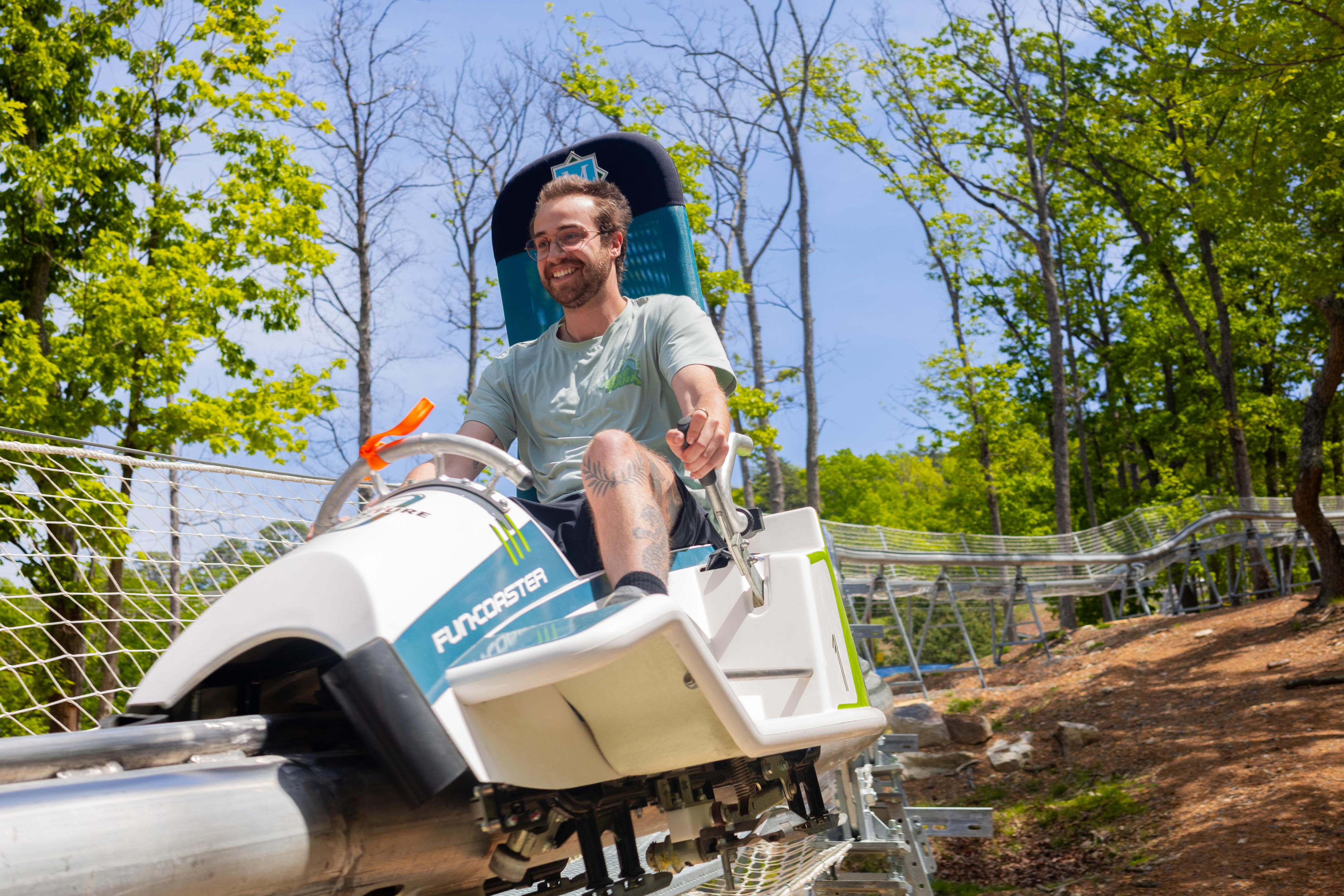 Experience Virginia's first alpine coaster ride