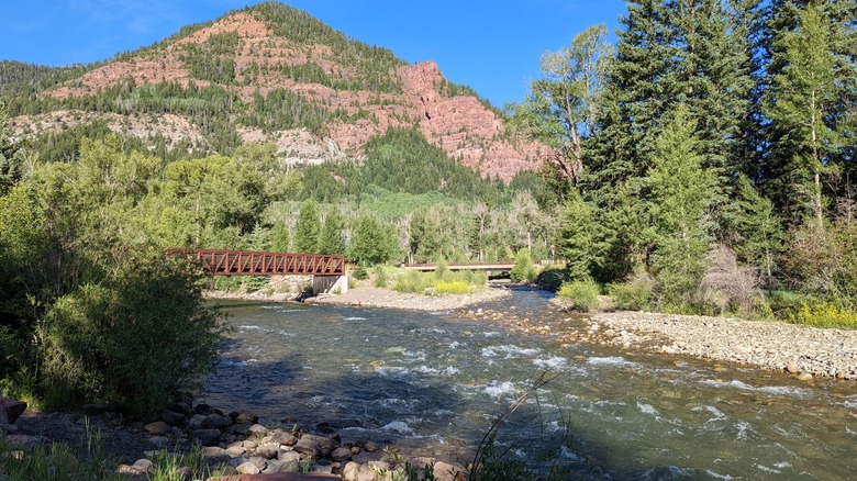 View of Redstone Park in Redstone, Colorado
