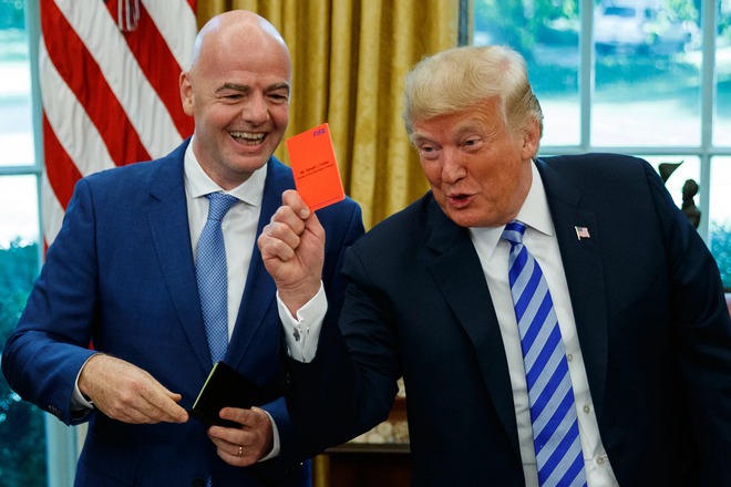Tổng thống Donald Trump ủng hộ đội nào vô địch World Cup?