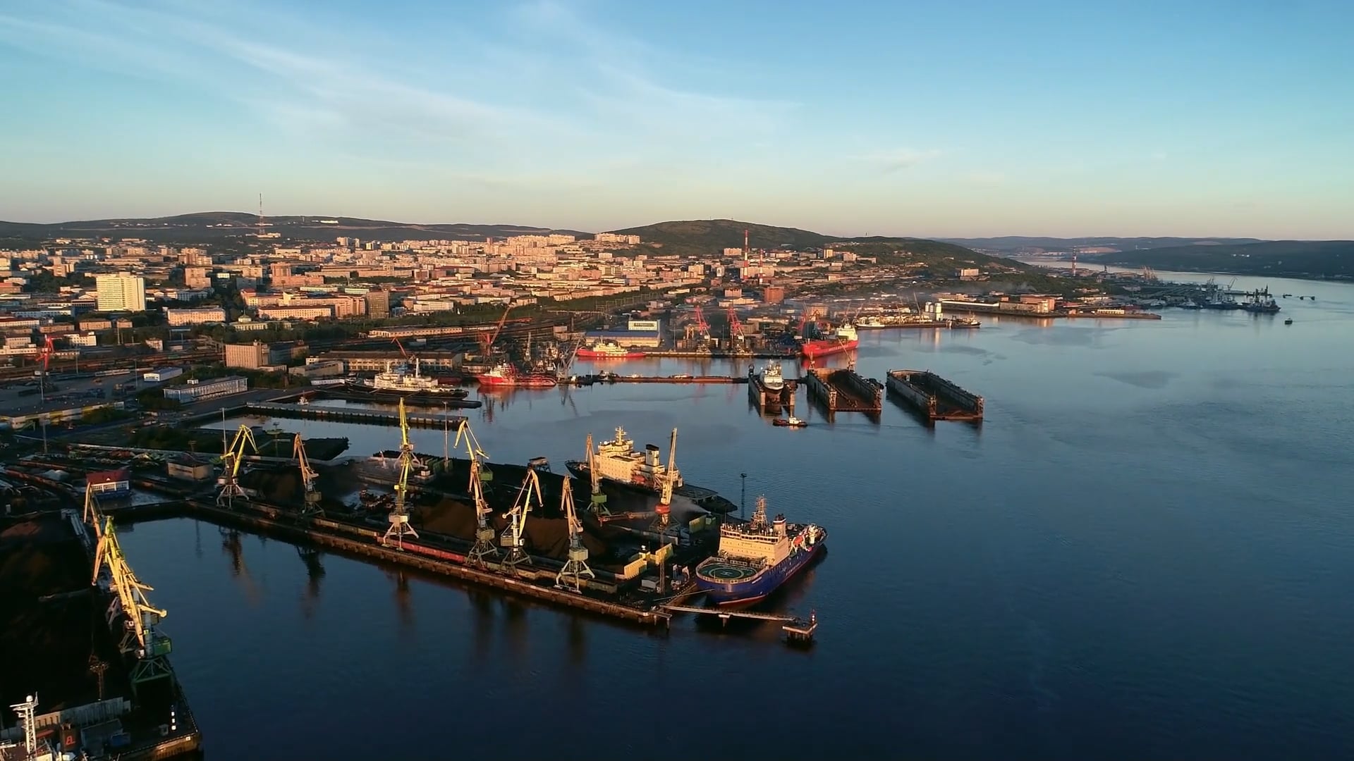 Murmansk Russia: Drone views of the Arctic city's famous Alyosha monument