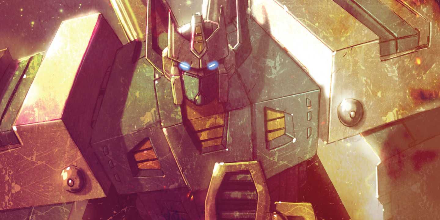 Nova Prime walking through the Dark Universe; from IDW Publishing