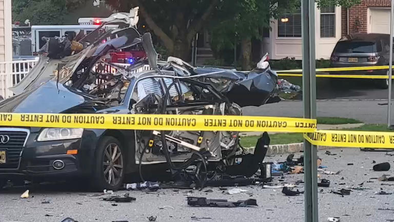 One person injured, nearby home damaged after car explodes in Totowa