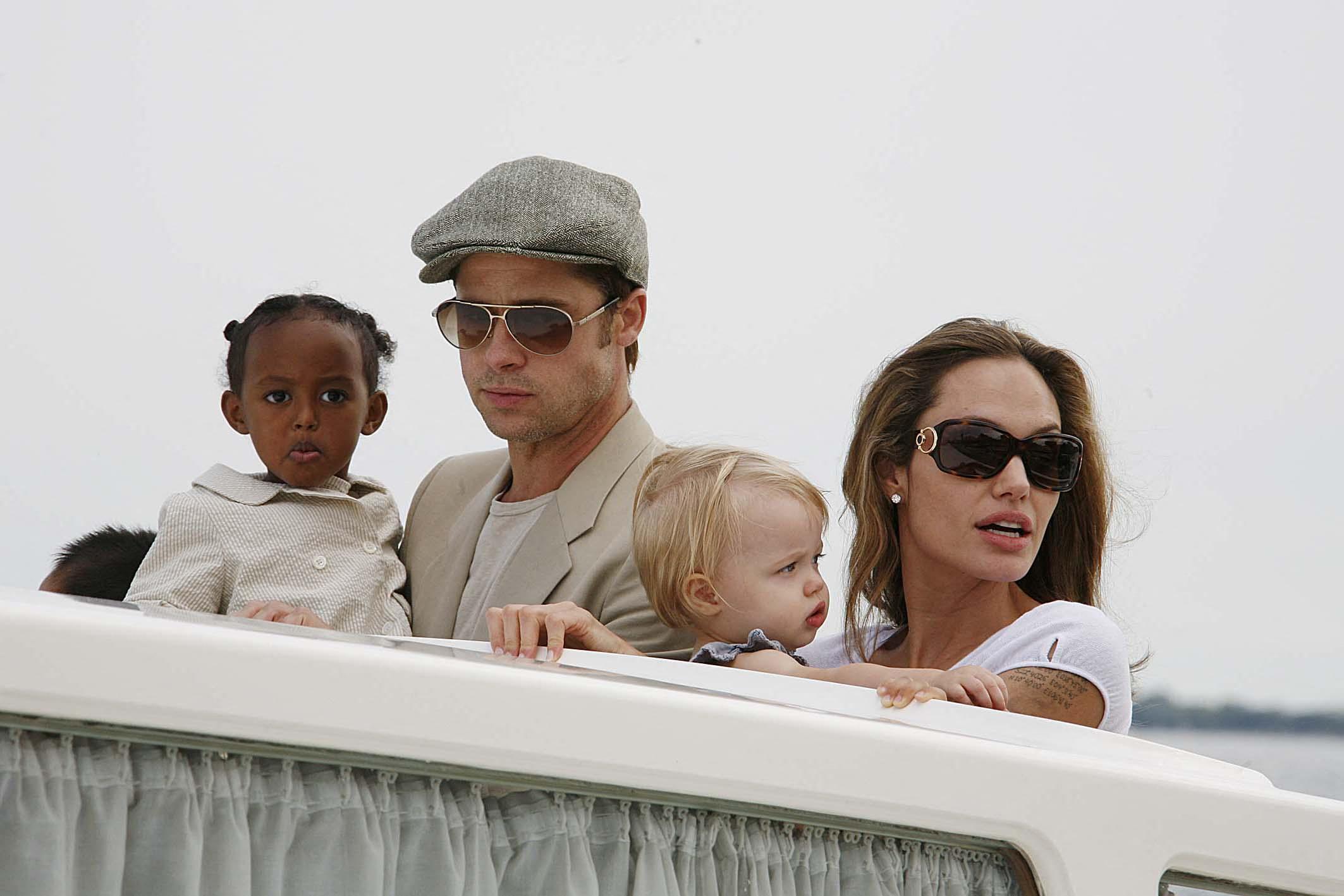 Angelina Jolie and Brad Pitt’s daughter Zahara drops Pitt from last name