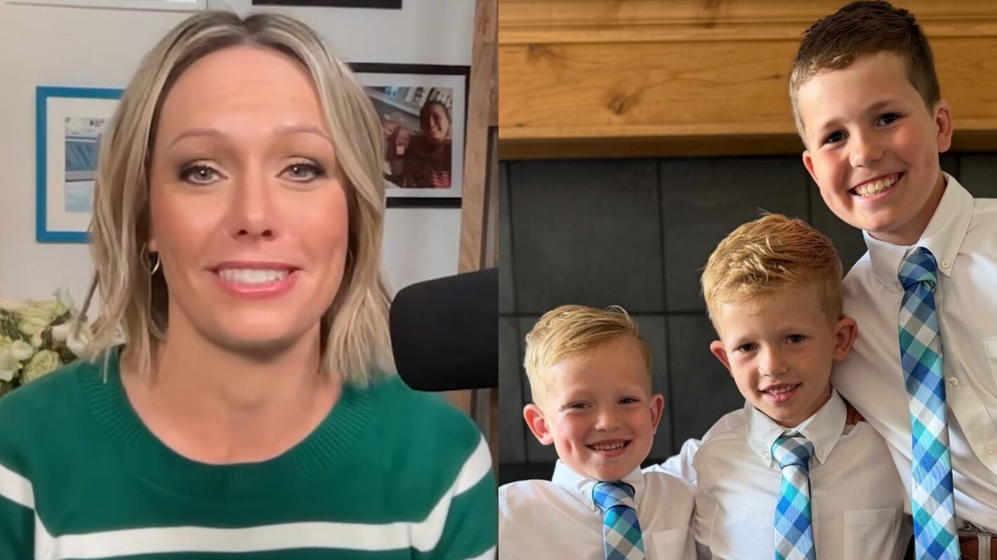 Today’s Dylan Dreyer attends family wedding with her 3 sons