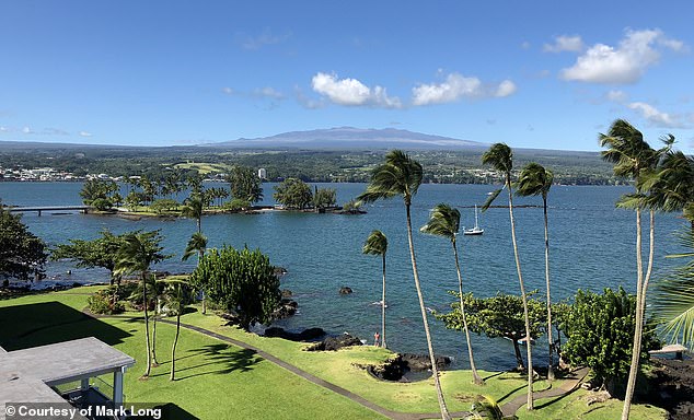 One of his favorite destinations is the Big Island in Hawaii, as he gushed: 'I love it because of the volcanoes, the cool weather of the north and the overall diversity of its landscape, agriculture and weather'