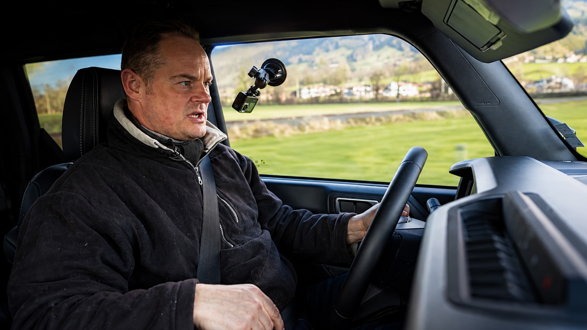 What is it like to drive the Ford Bronco Outer Banks on the road?