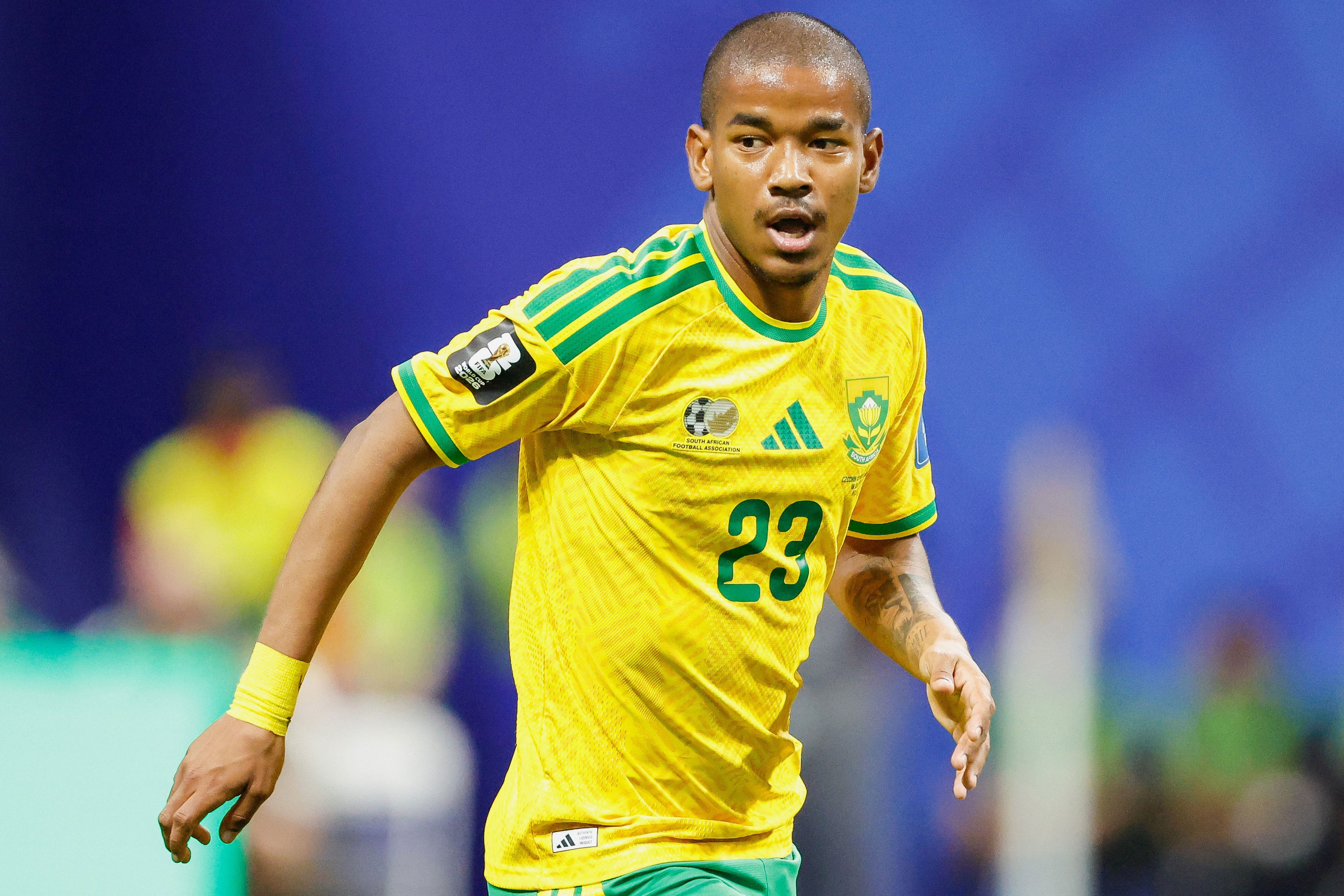 Adams played for South Africa at the World Cup (AP)