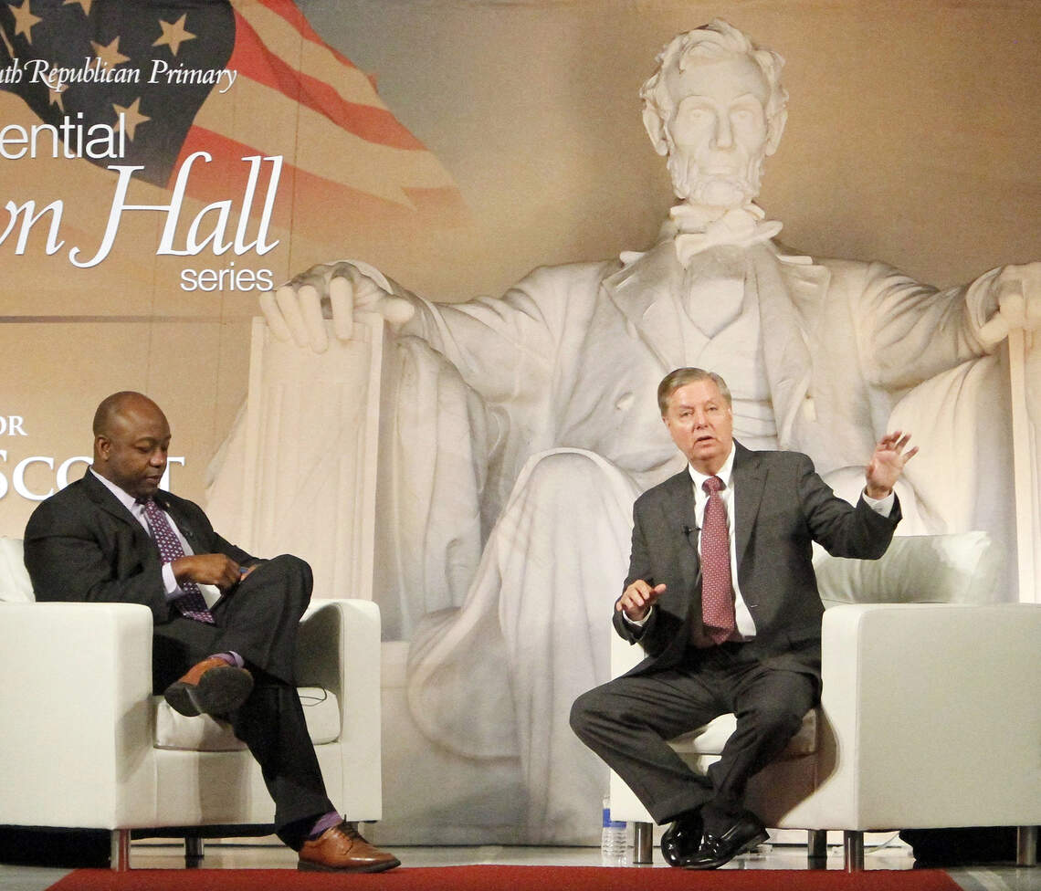 From state house to presidential ally. A timeline of Sen. Lindsey ...