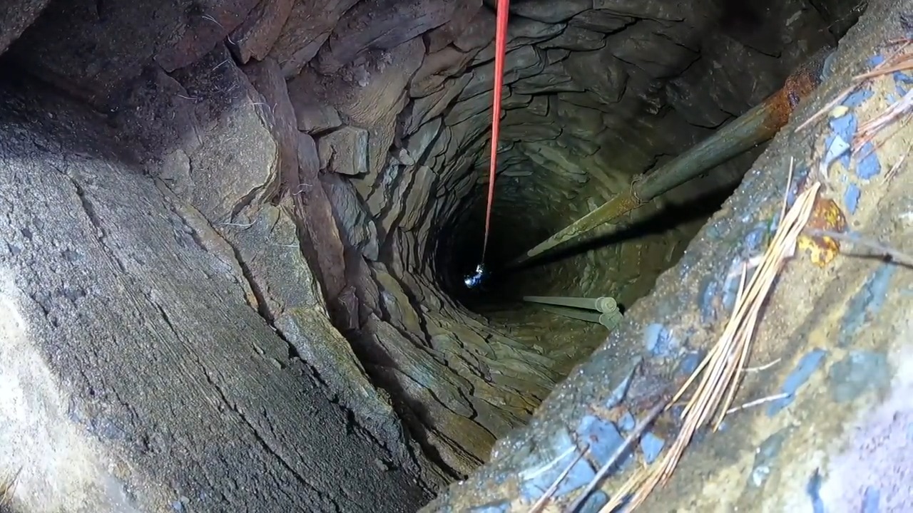 Explorers dropped a magnet into a 40-foot well and hit something they ...
