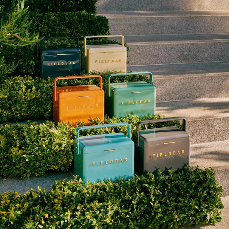 This travel cooler is a stunning recreation of a midcentury icon
