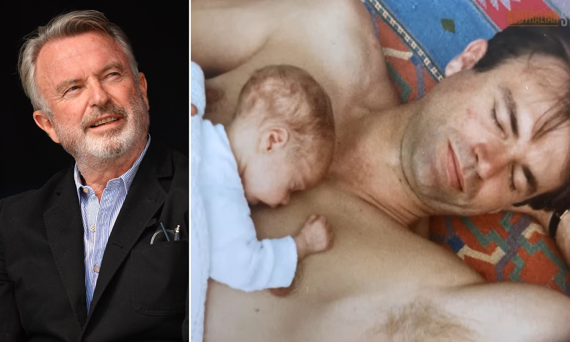 Heartwarming tale of how Sam Neill reconnected with son 25 years after putting him up for adoption