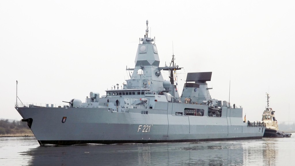 Recap of when Germany upgraded its 30-year-old frigates
