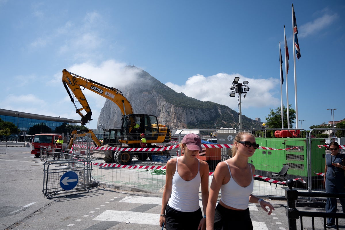 Gibraltar's land border with Spain is going. This is what happens now