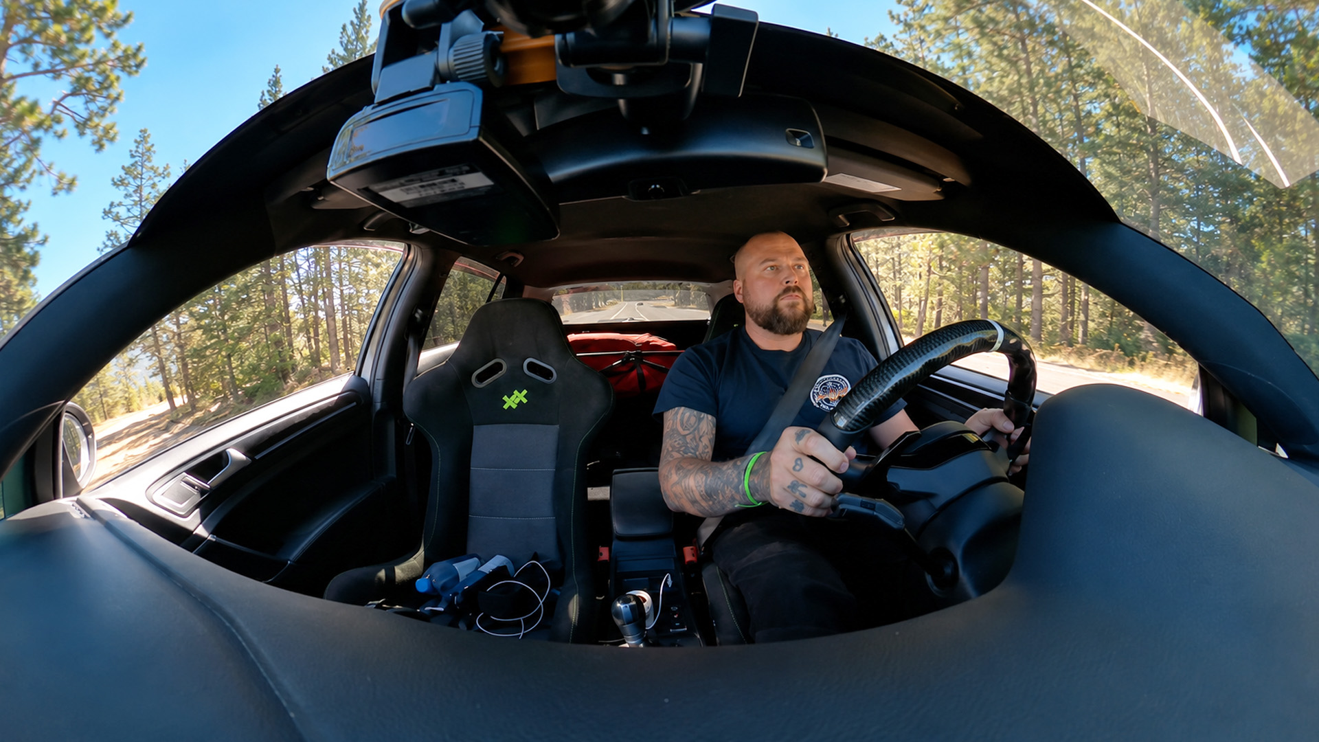 My 900-mile road trip in a 500HP Golf R