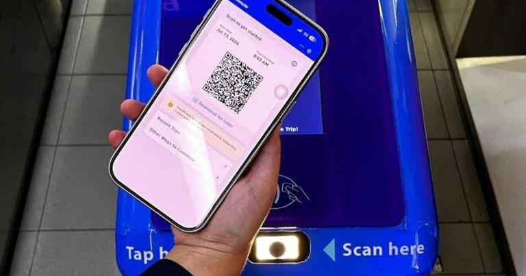 Commuters can now pay for their LRT-2 fare with debit and credit cards ...