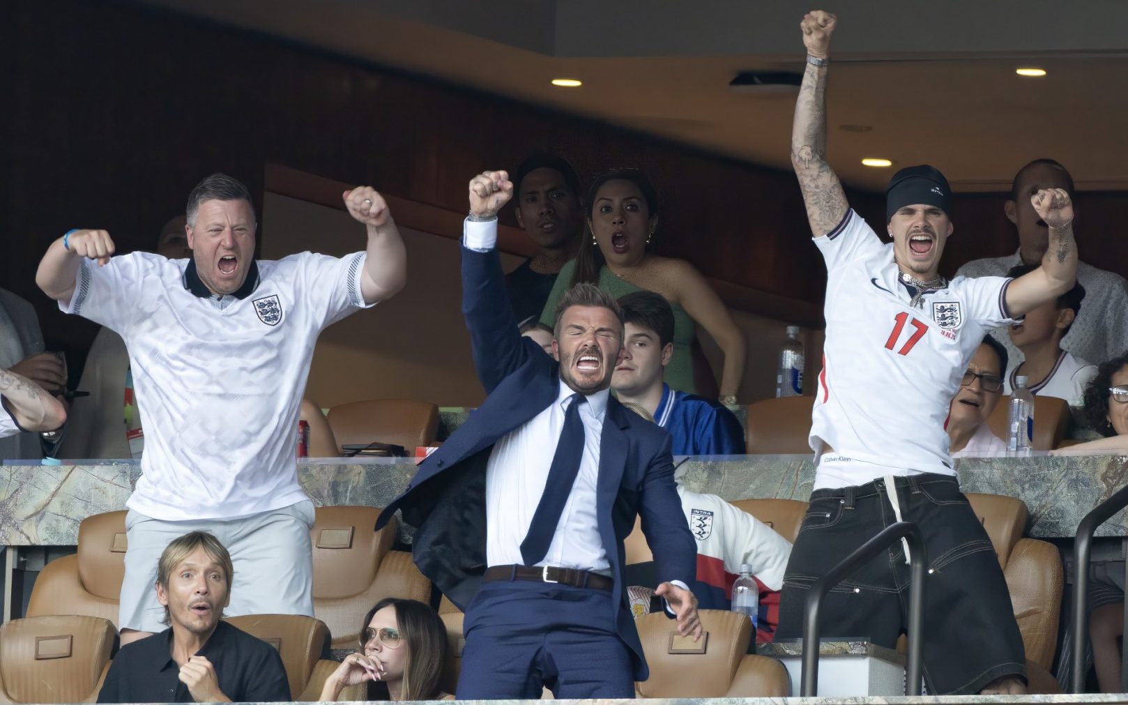 David Beckham defends Victoria's delayed reaction to Bellingham goal