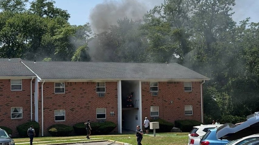 Four apartments destroyed and residents displaced after Neptune City fire