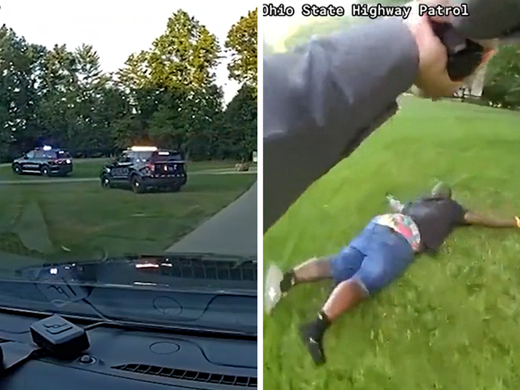 Body cam video shows cops chase attempted murder suspect through Ohio ...