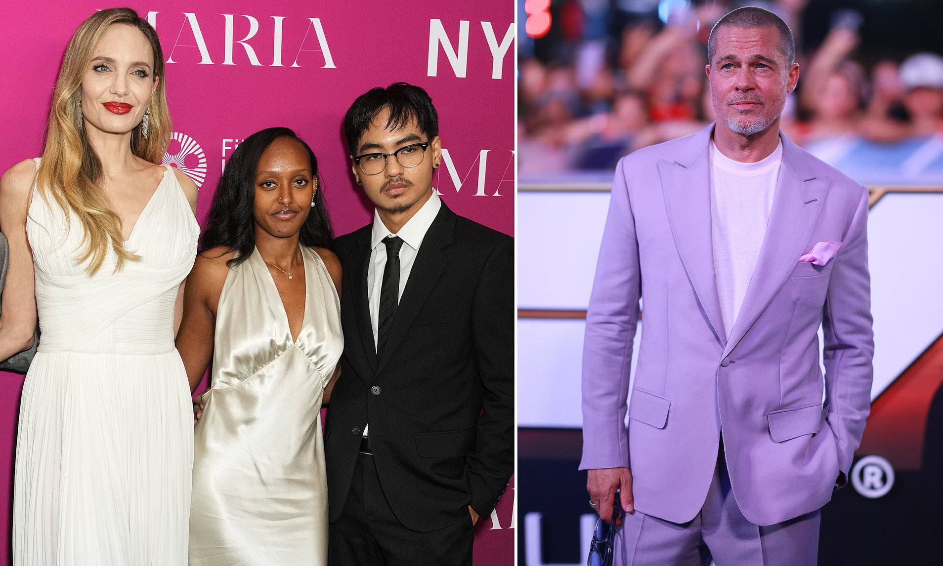 Brad Pitt humiliated as daughter Zahara and son Maddox take out