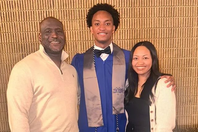 Nolan Wells and parents