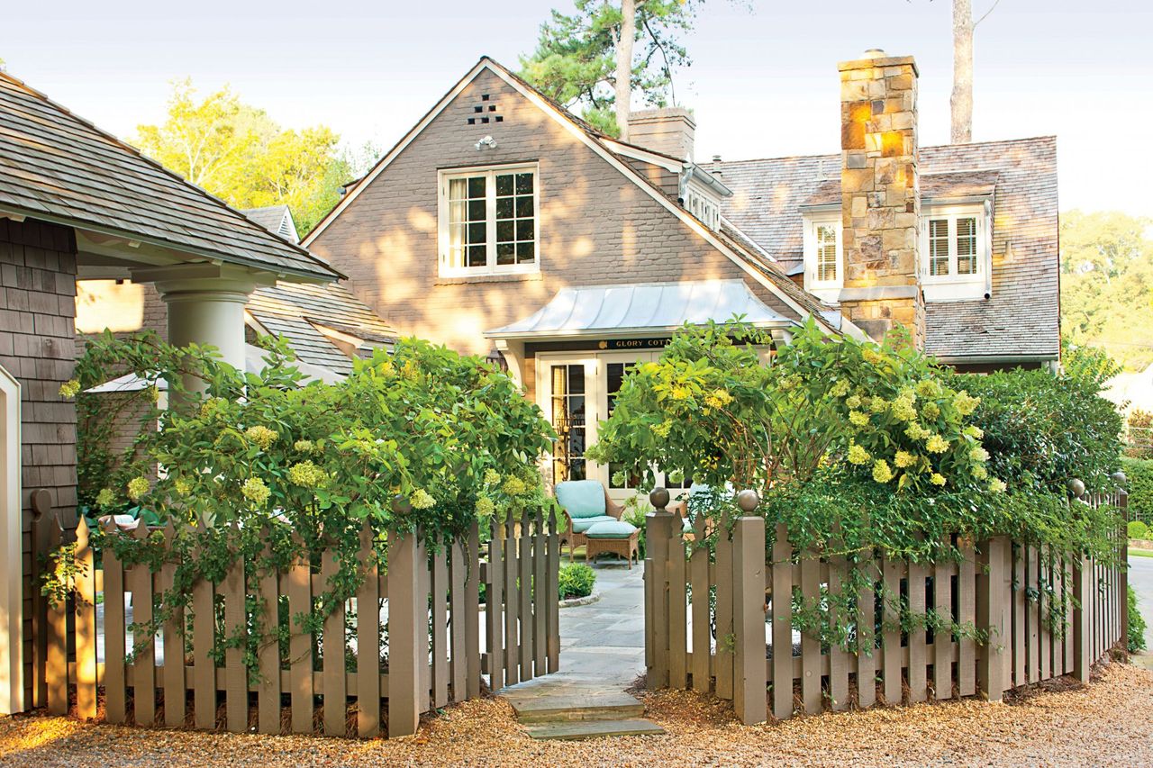Dark Picket Gate