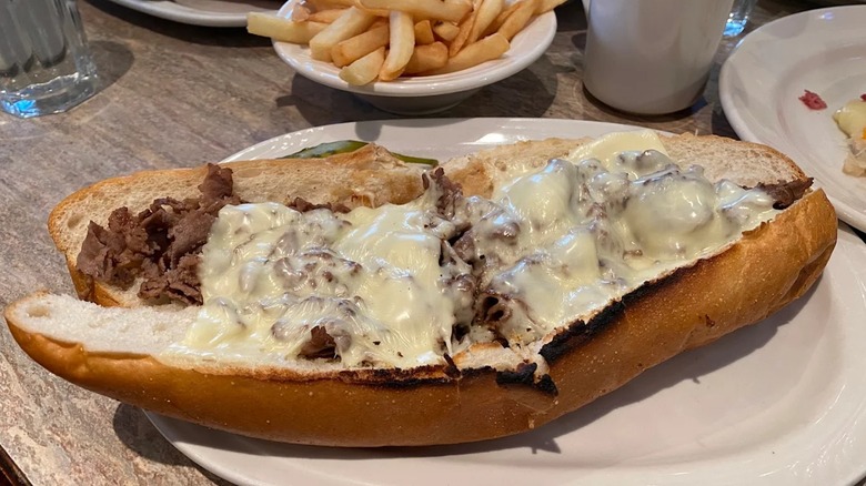 A Philly Cheesesteak at Little Pete's