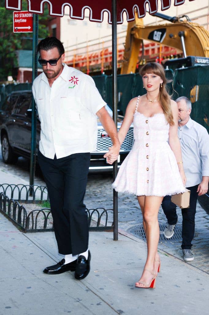 Taylor Swift and Travis Kelce in New York City 2025