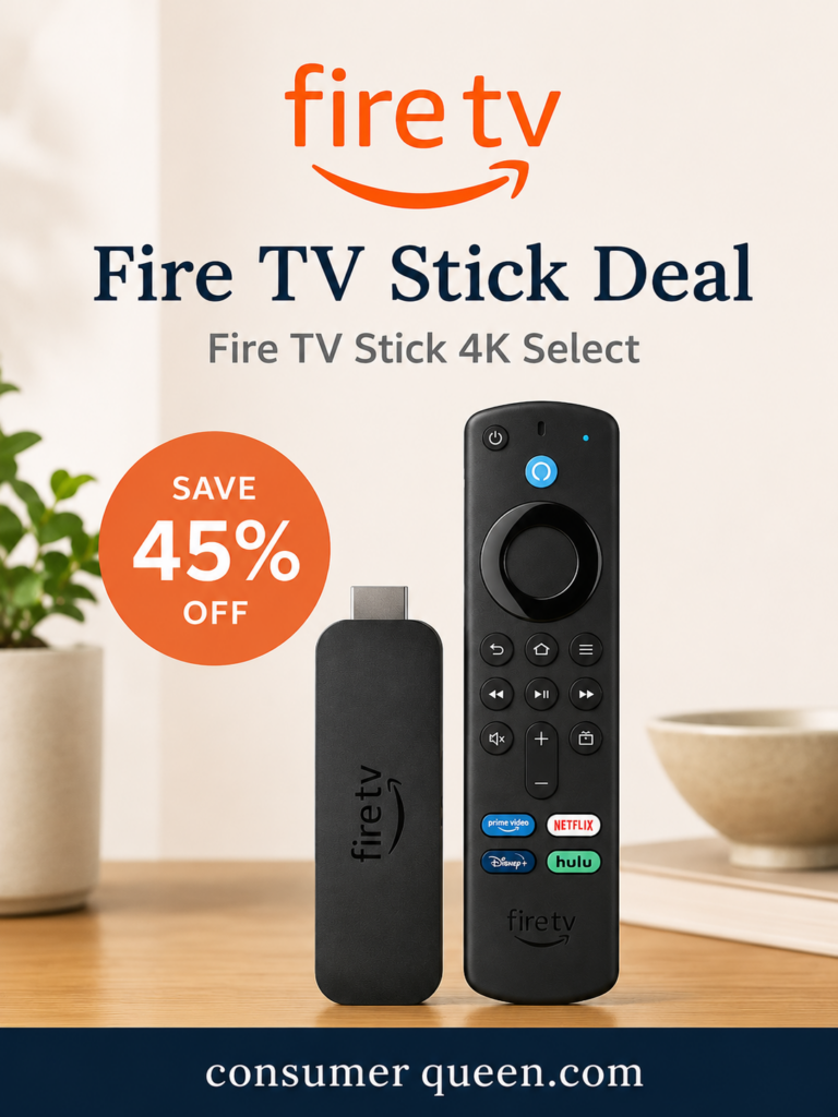 Fire TV Stick deal: Save 45% on the new Fire TV Stick 4K Select