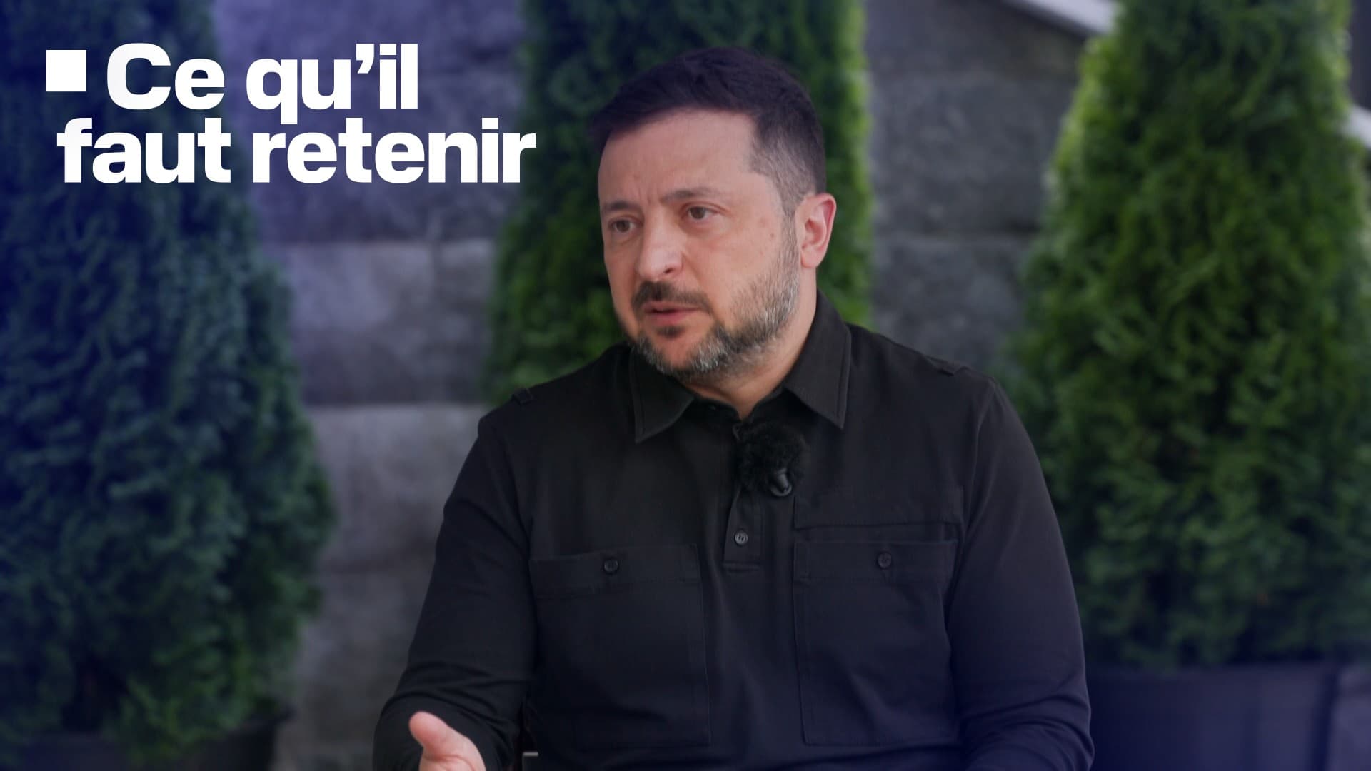 Défense européenne, Vladimir Poutine, 14-Juillet... Ce qu'il faut retenir de l'interview exclusive de Volodymyr Zelensky à BFMTV