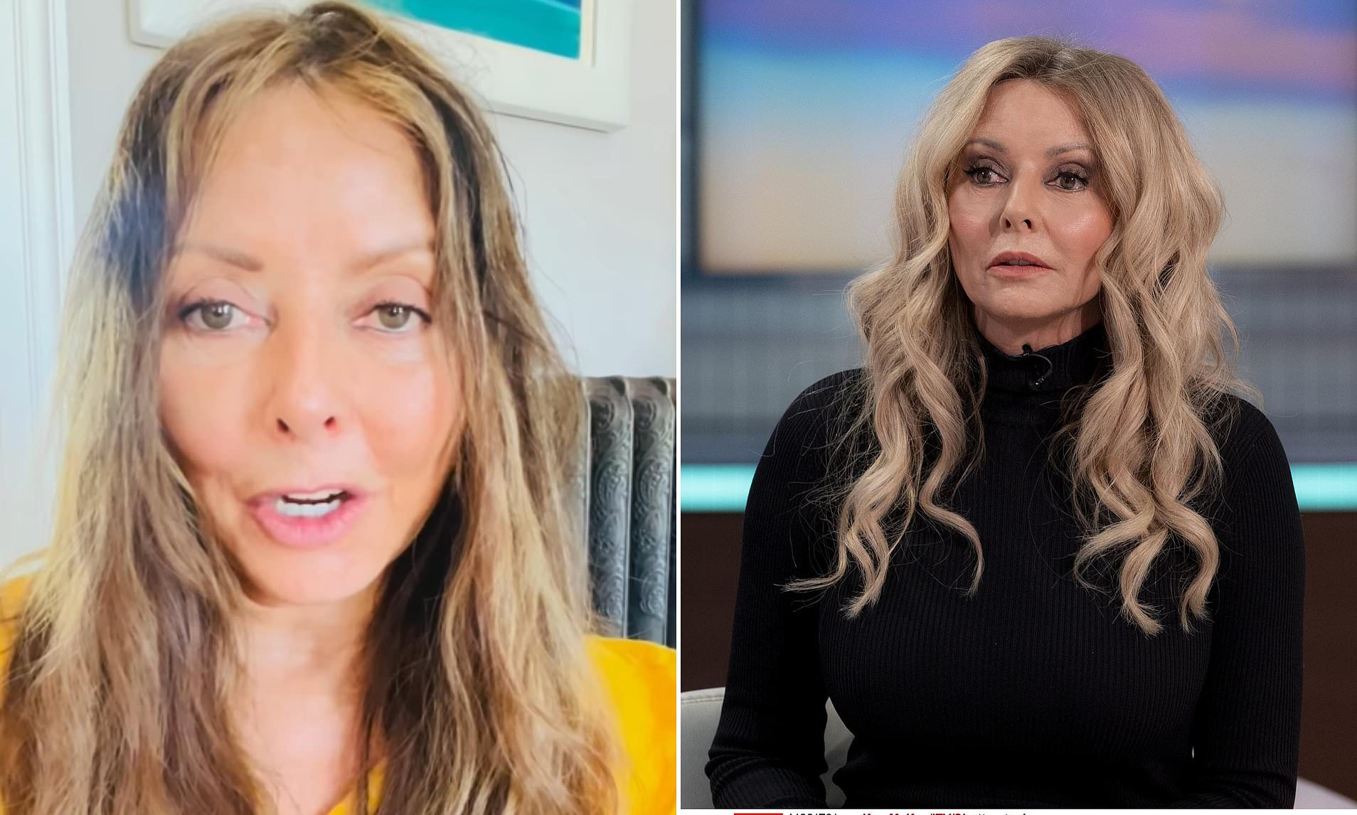 Carol Vorderman, 65, rushed to hospital after suffering a horror fall which left her unconscious