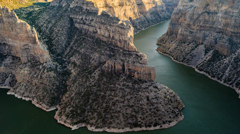 Devil Canyon overlook at Bighorn Canyon National Recreation Area, which stretches from Montana to Wyoming.