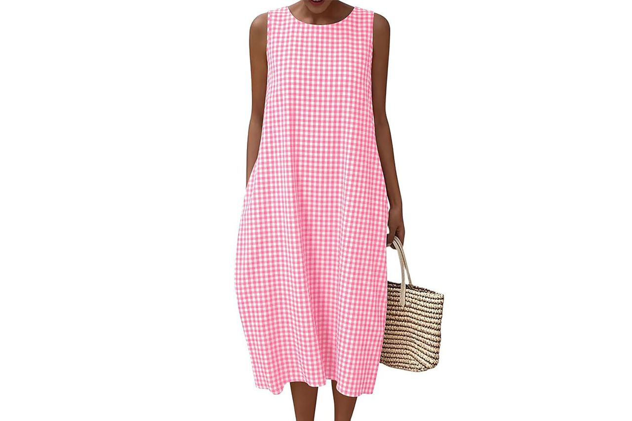 lomon summer dresses for women cotton casual