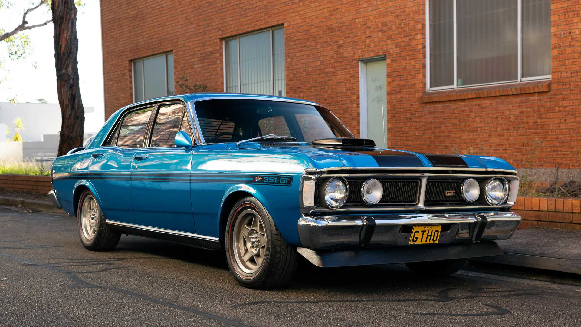 1971 Ford Falcon XY GTHO Phase III Front Three Quarter
