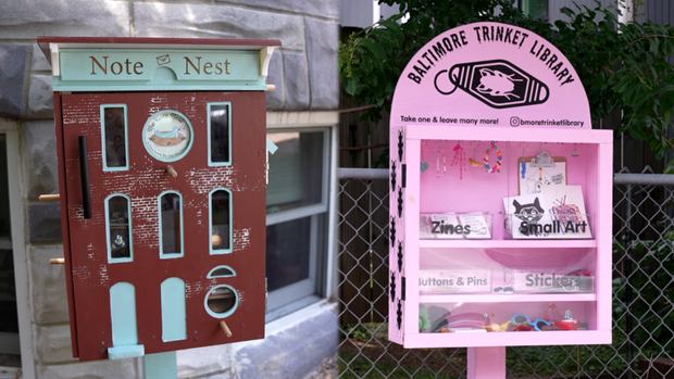 Non-traditional little free libraries are growing in Baltimore's ...