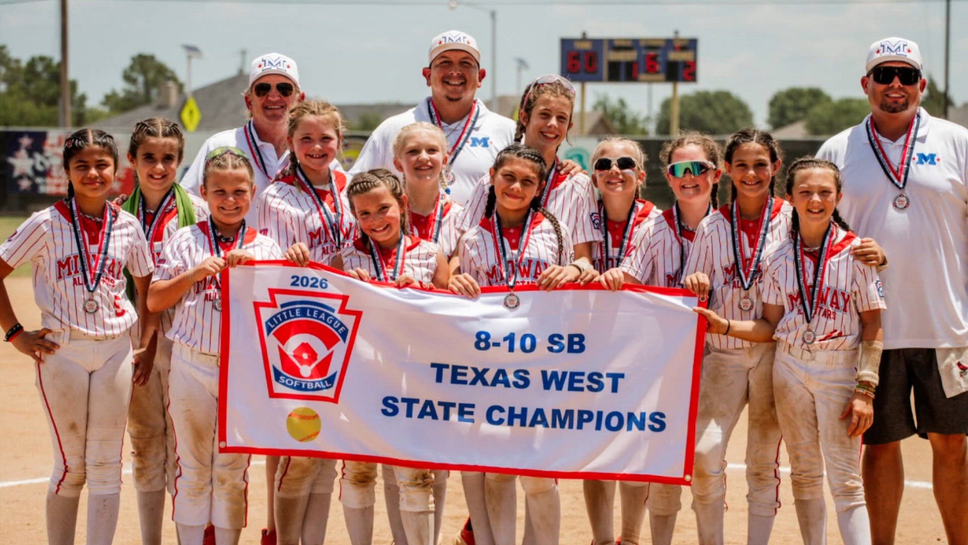 Midway Little League teams win state championships