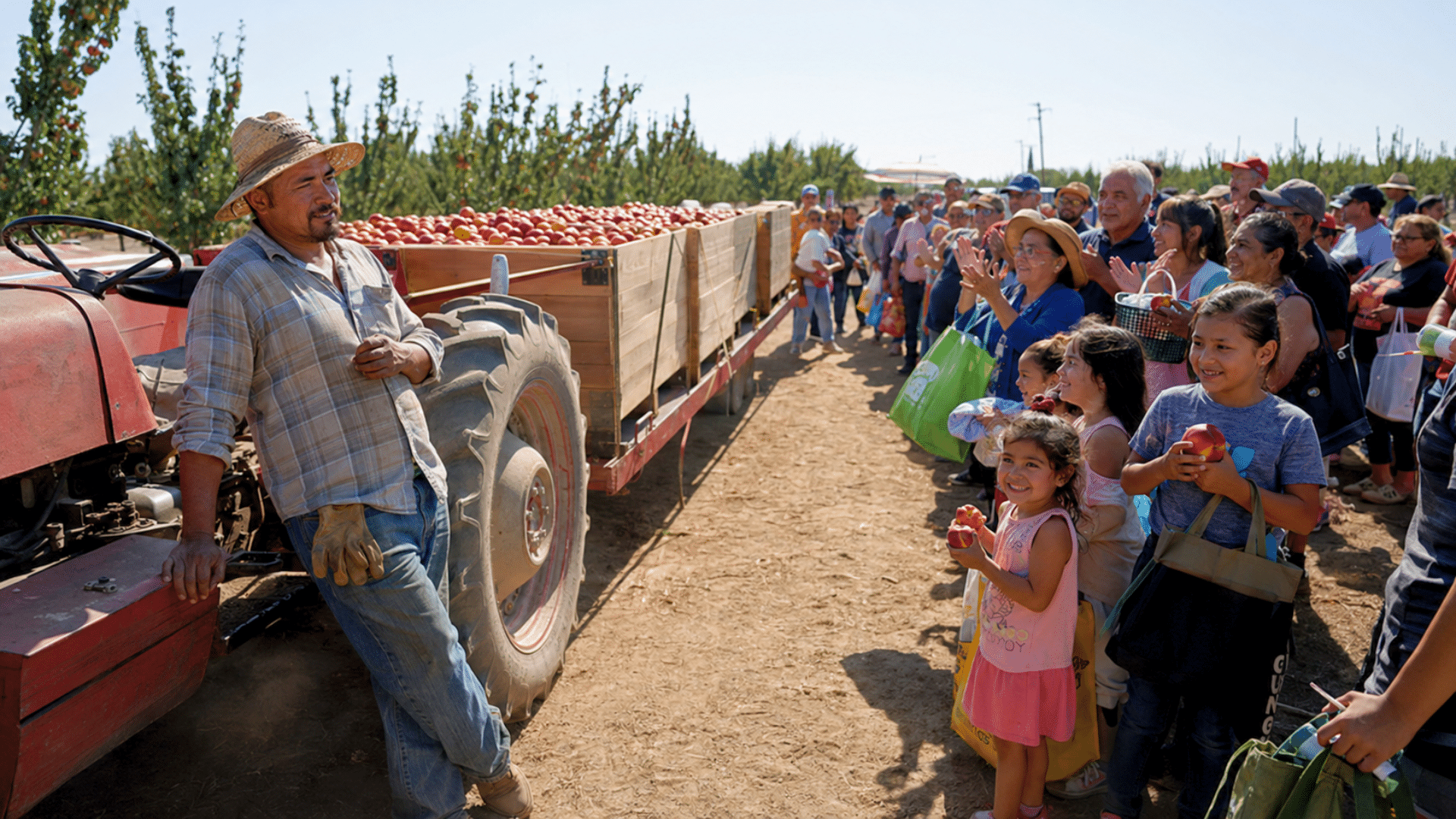 California Farmer Gives Away 125,000 Lbs of Fruit After Marketer Blocks Sales