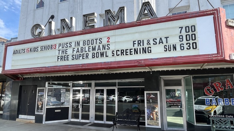 Graham Cinema in downtown Graham, North Carolina