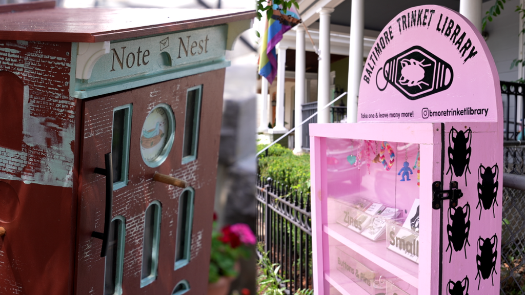 Non-traditional little free libraries are growing in Baltimore's ...