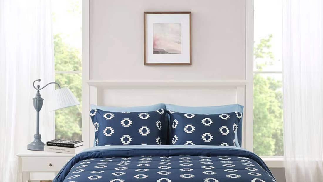 mainstays-7-piece-all-in-one-reversible-geometric-comforter-and-sheet-set