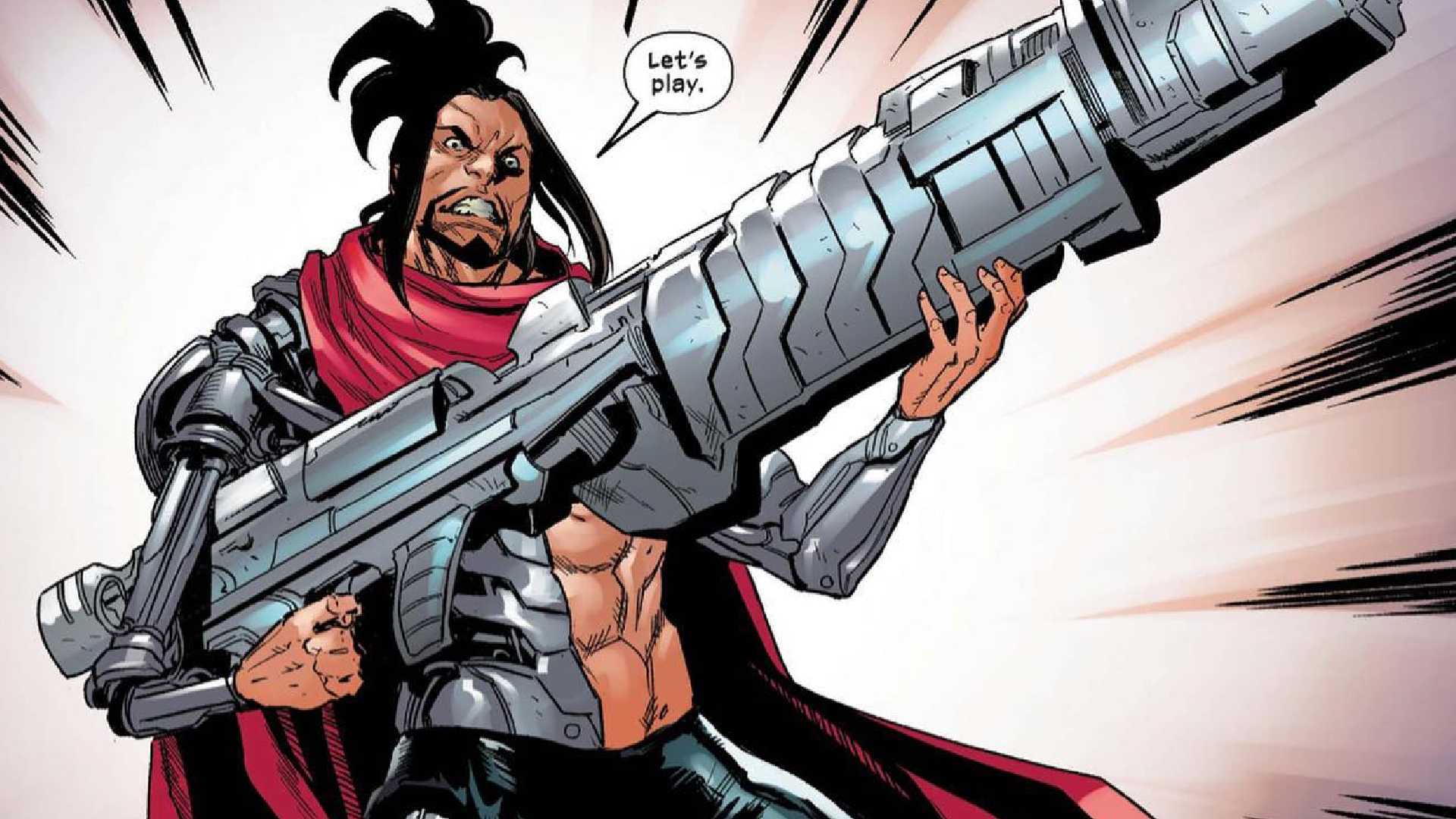 x-men's john greycrow creates a weapon